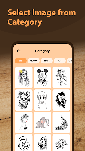 Trazar bocetos y dibujar en papel
