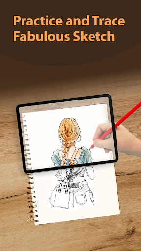 Trazar bocetos y dibujar en papel